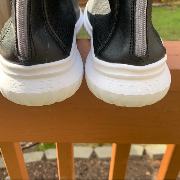 Spyder Mens Lifestyle Ankle Shoes | Size 11 | Black/Grey ( LEON ) - Picture 4 of 13